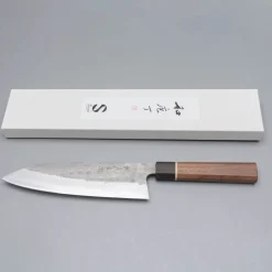 Matsubara Aogami #2 Nashiji Ring Gyuto 21 cm