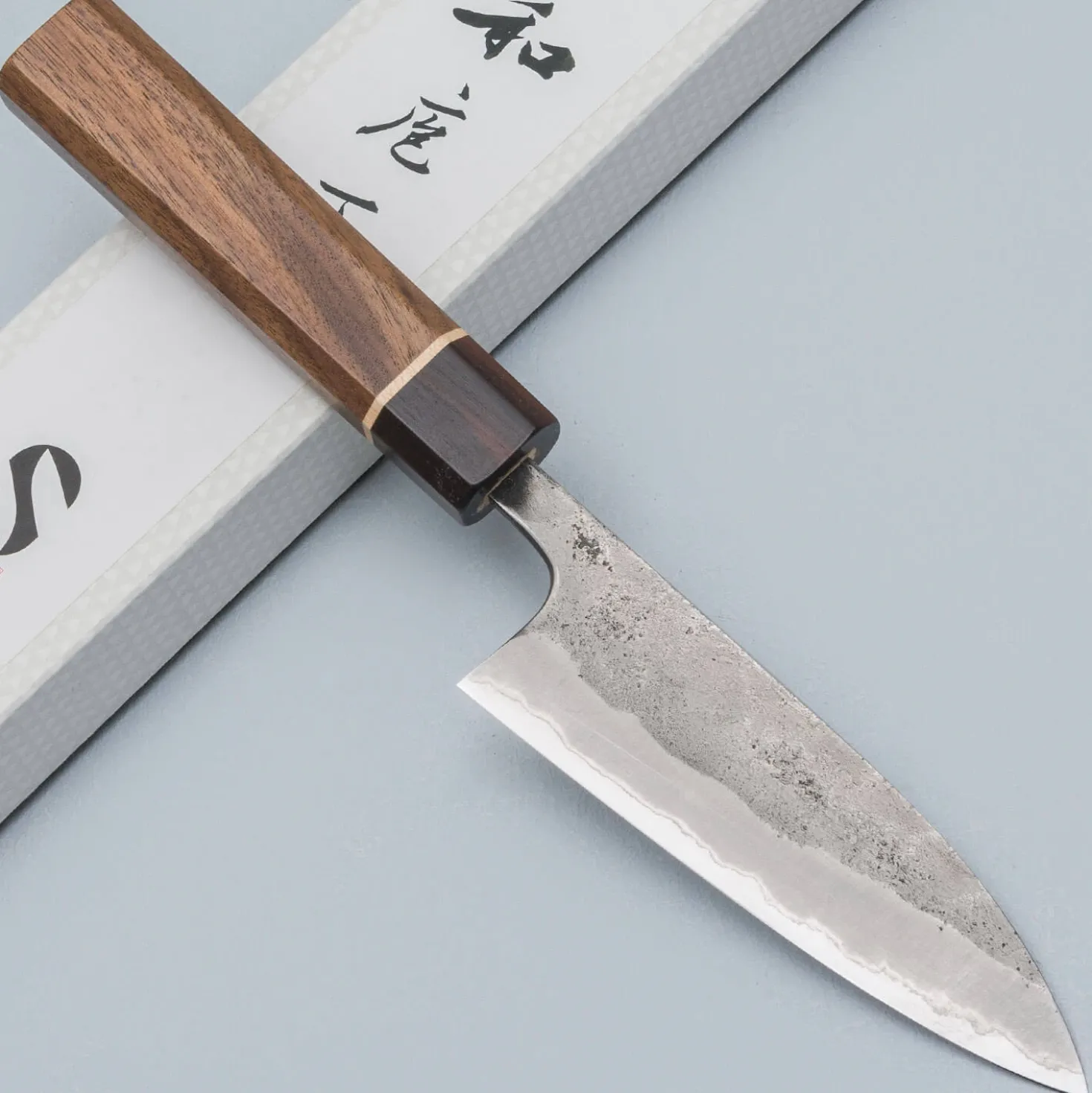 Matsubara Aogami #2 Nashiji Ring Petty 12 cm