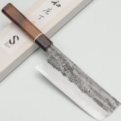 Matsubara Aogami #2 Nashiji Ring Nakiri 16.5 cm