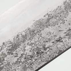Matsubara Aogami #2 Nashiji Ring Nakiri 16.5 cm