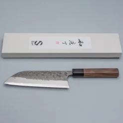 Matsubara Aogami #2 Tsuchime Santoku 17 cm