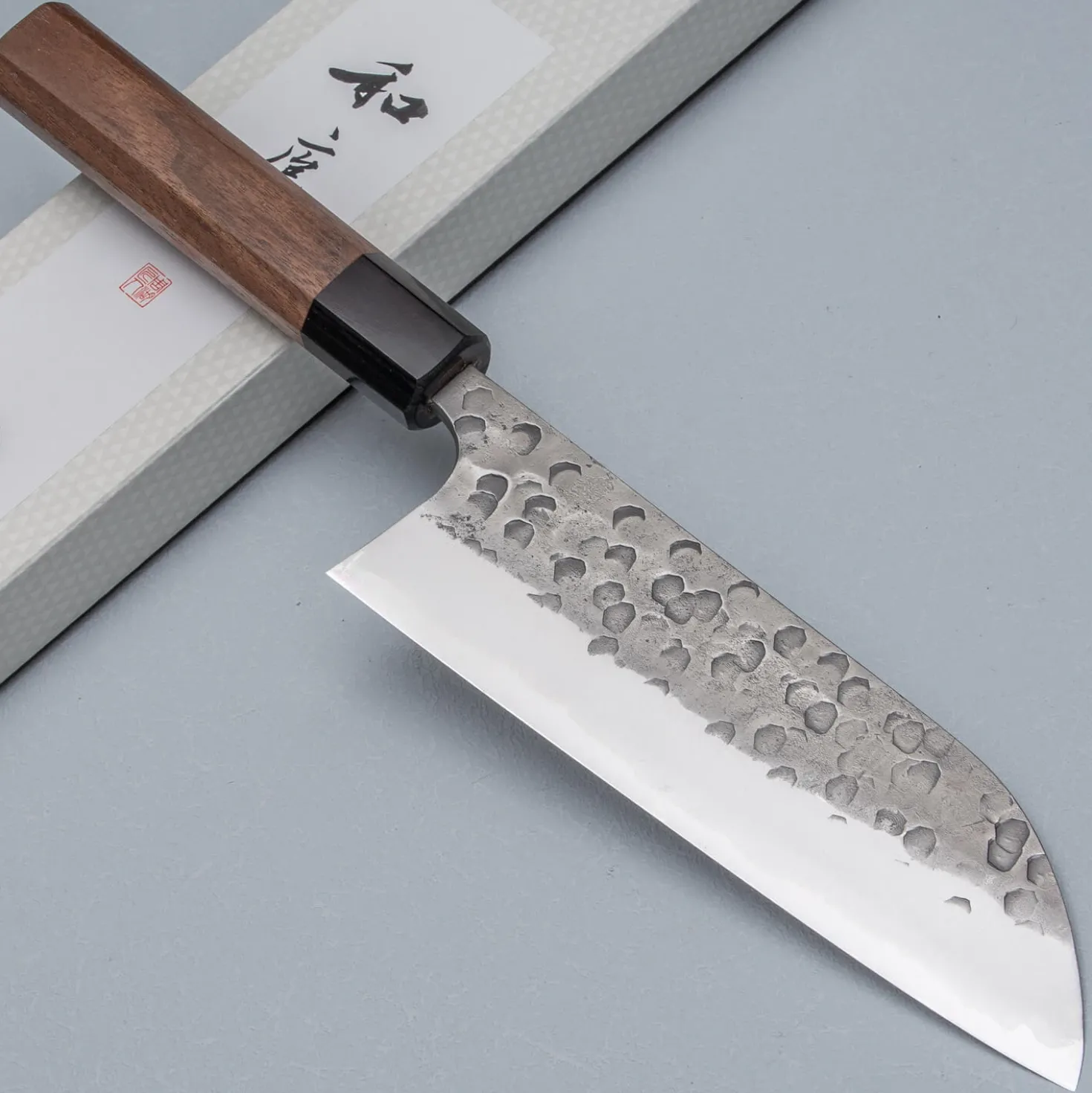 Matsubara Aogami #2 Tsuchime Santoku 17 cm
