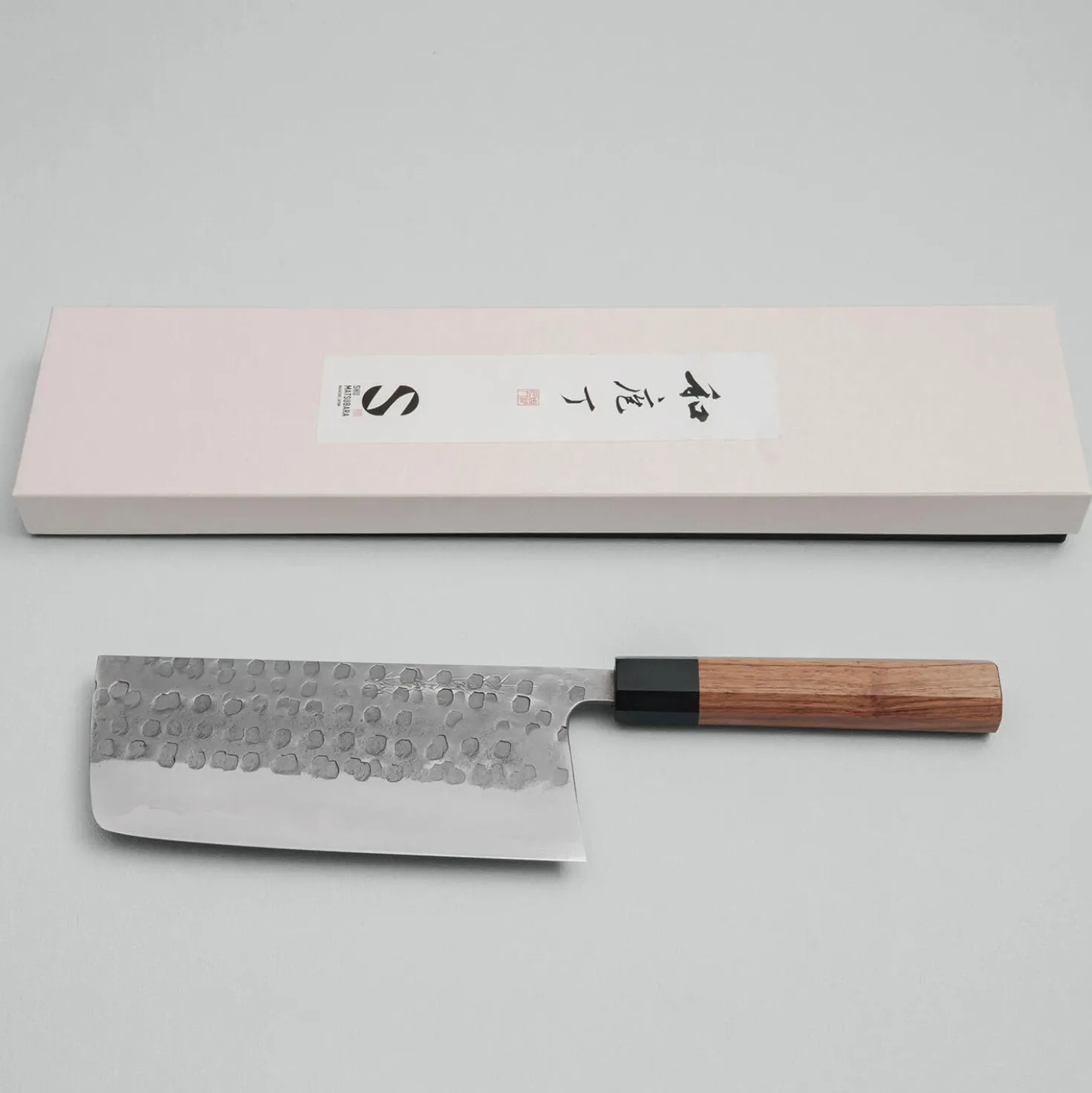 Matsubara Aogami #2 Tsuchime Tall Nakiri 18 cm