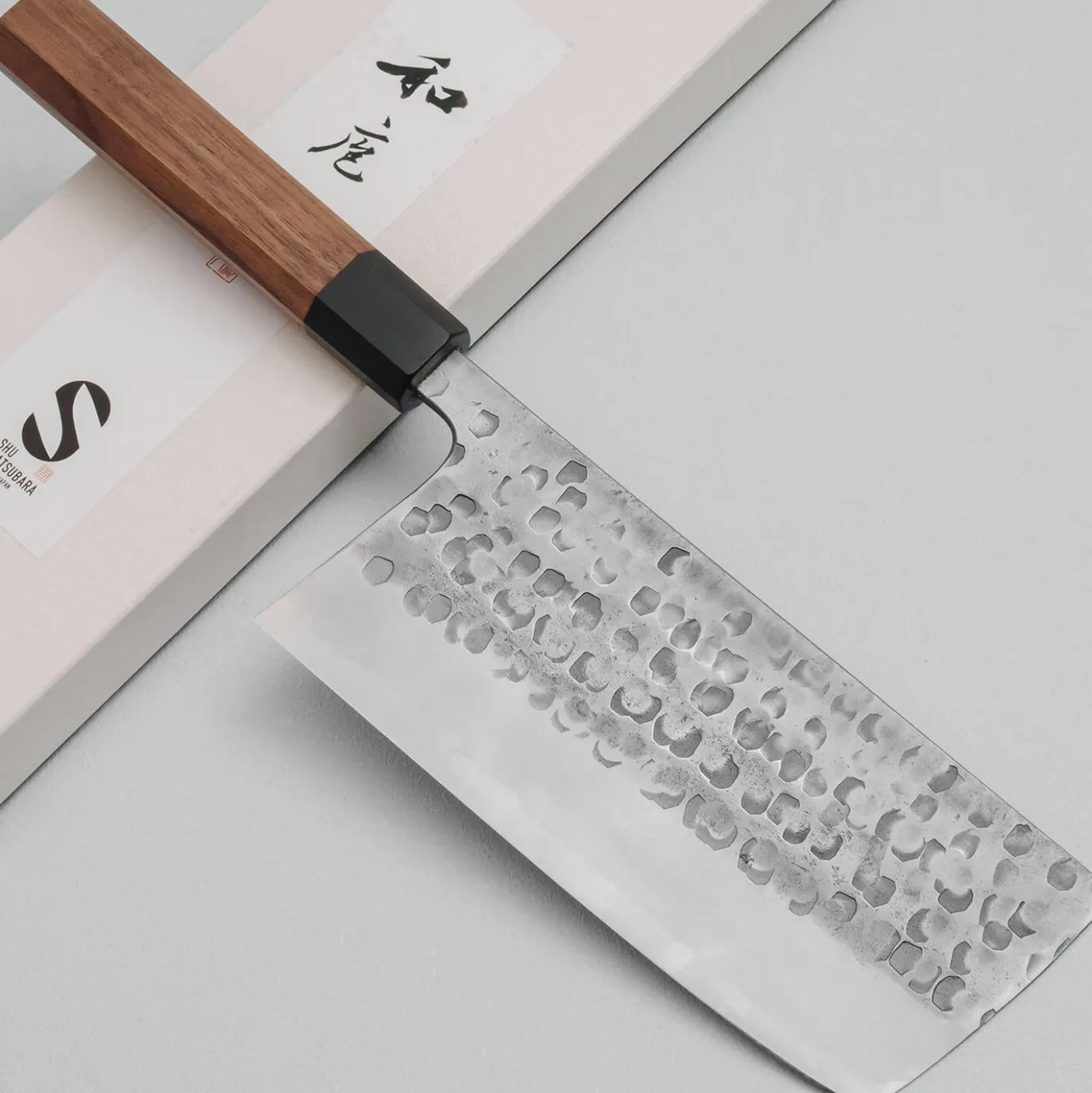 Matsubara Aogami #2 Tsuchime Tall Nakiri 18 cm