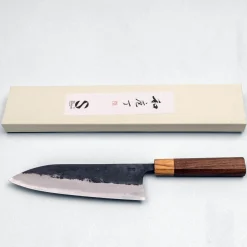 Matsubara Shirogami #1 Kurouchi Stainless Clad Gyuto 21 cm