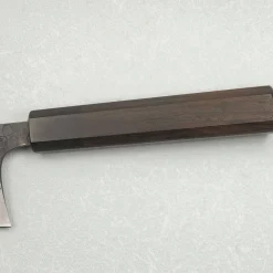 Matsubara Shirogami #1 Kurouchi Tsuchime Stainless Clad Gyuto 21 cm