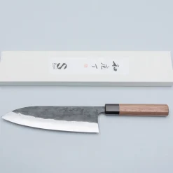 Matsubara Shirogami #1 Kurouchi Walnut Gyuto 21 cm