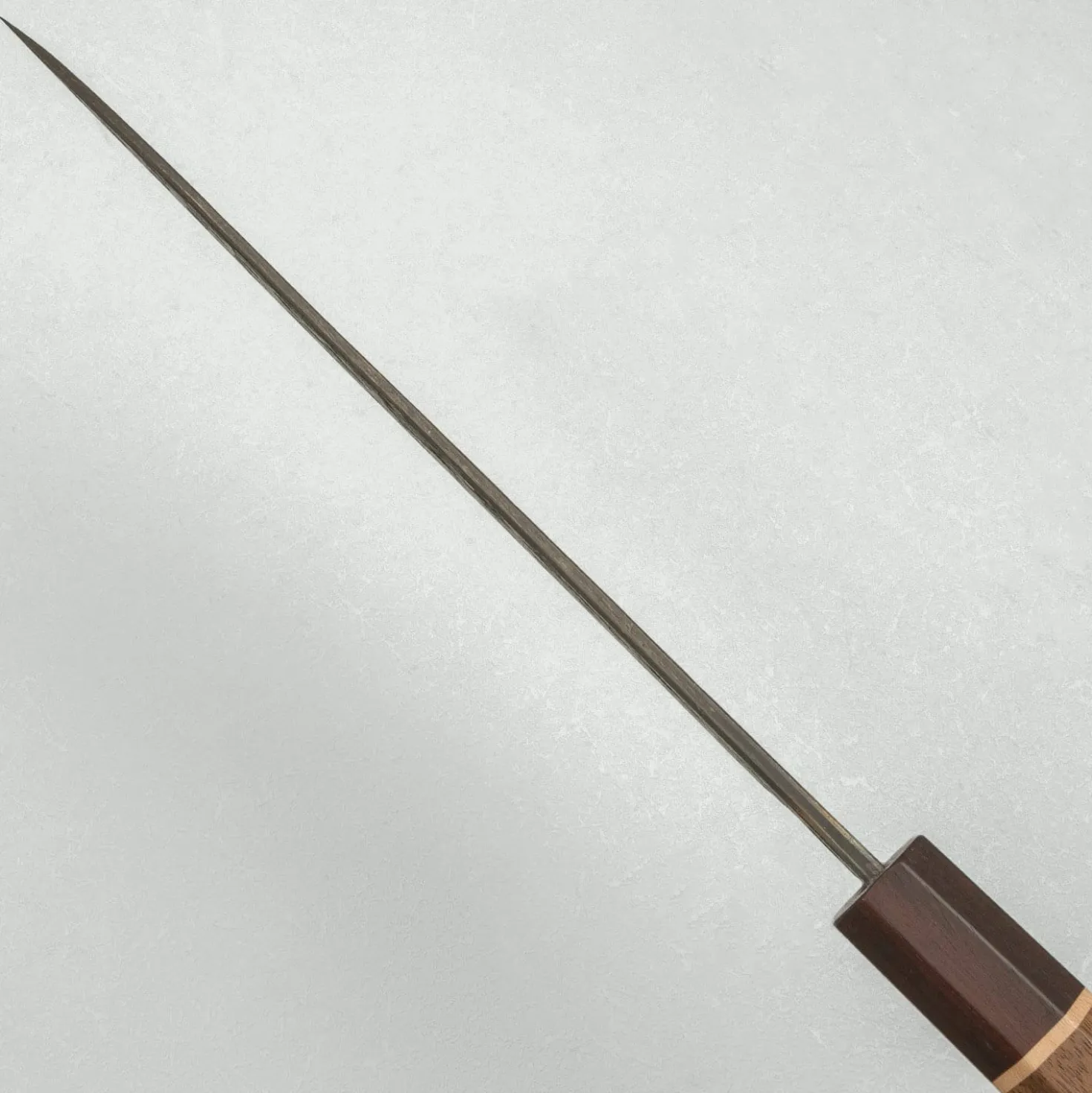 Matsubara Shirogami #1 Kurouchi Tsuchime Gyuto 21 cm