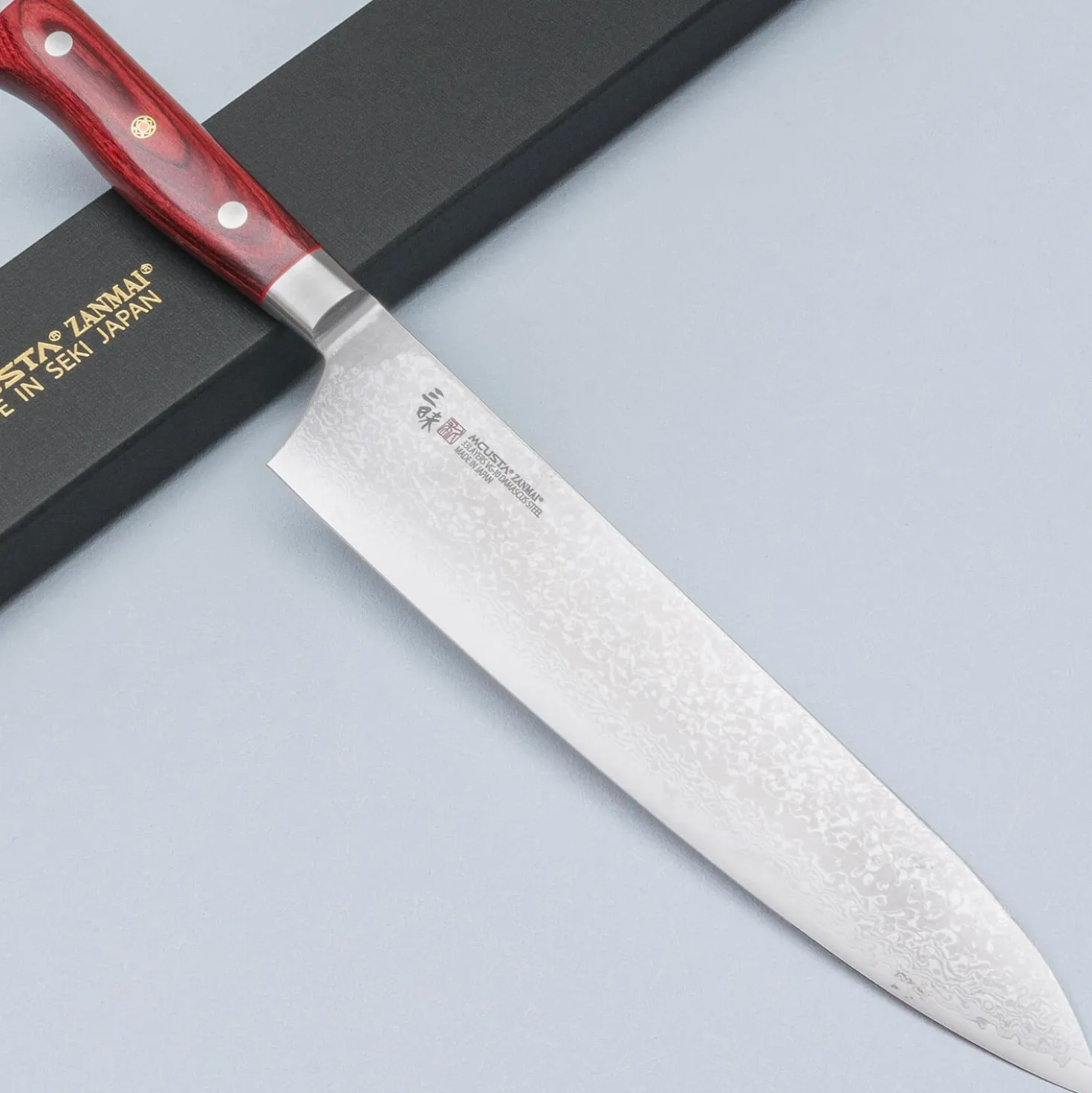 Mcusta Zanmai Classic Pro Red Gyuto 24 cm