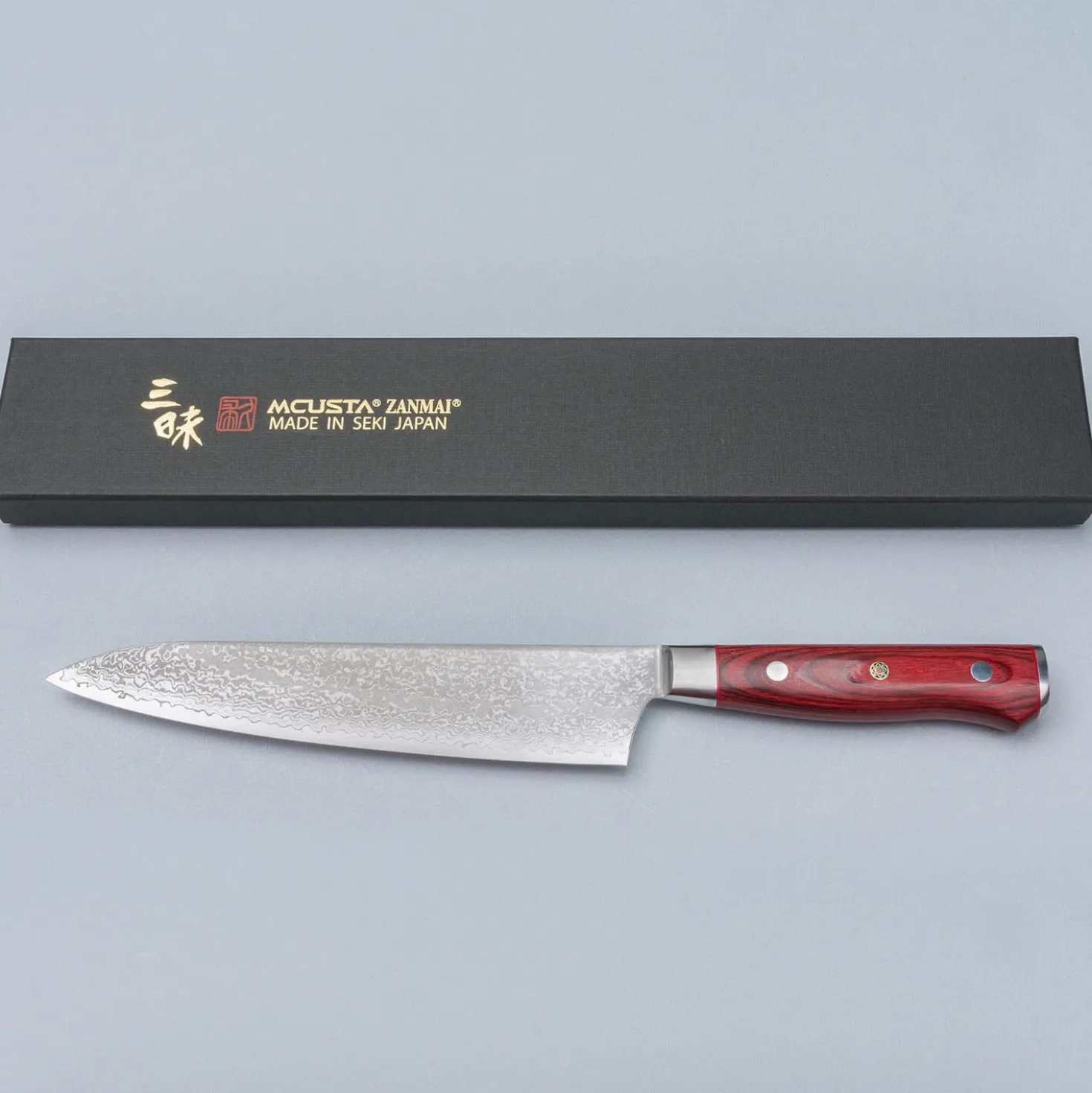 Mcusta Zanmai Classic Pro Red Gyuto 21 cm
