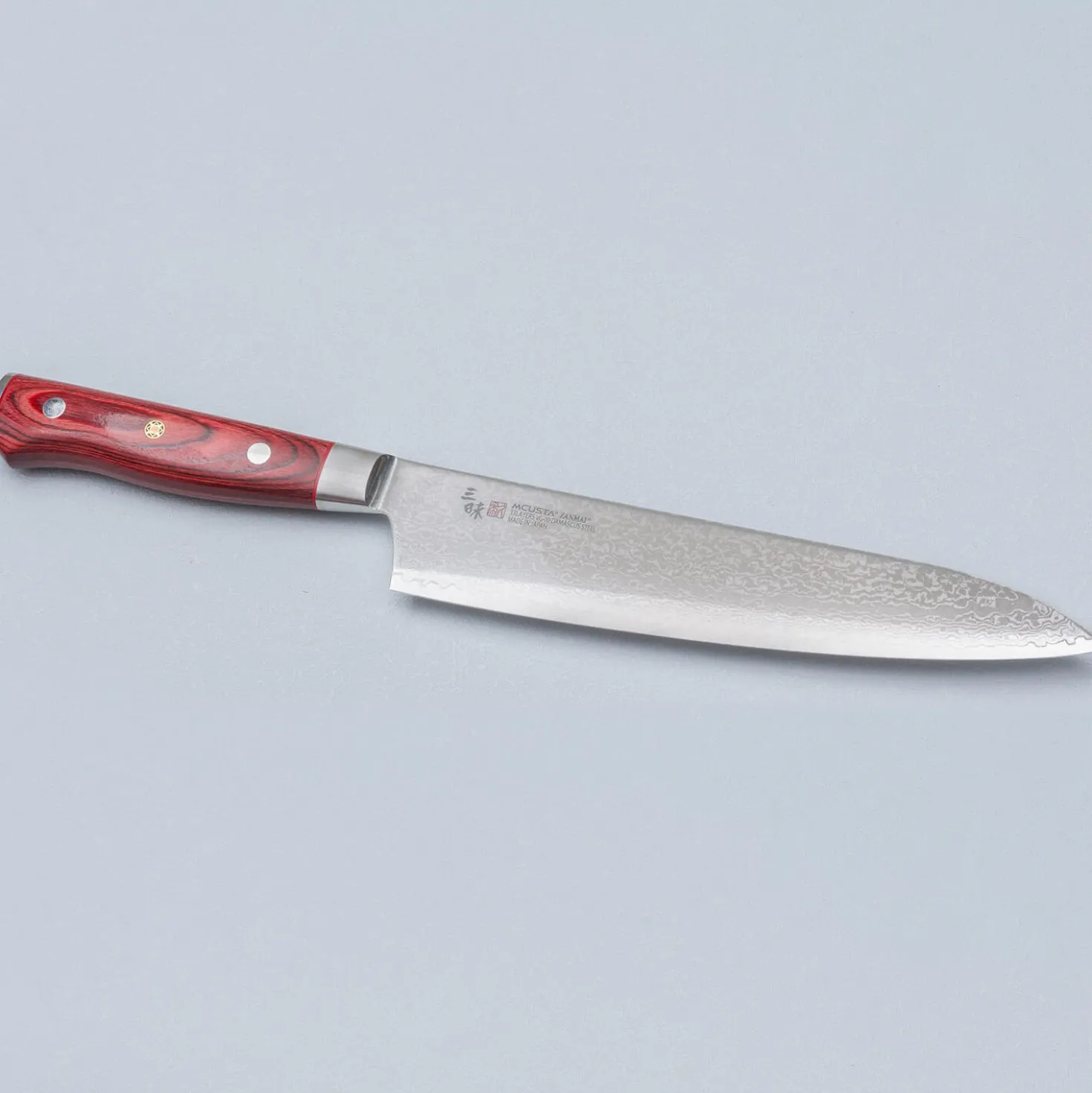 Mcusta Zanmai Classic Pro Red Gyuto 21 cm