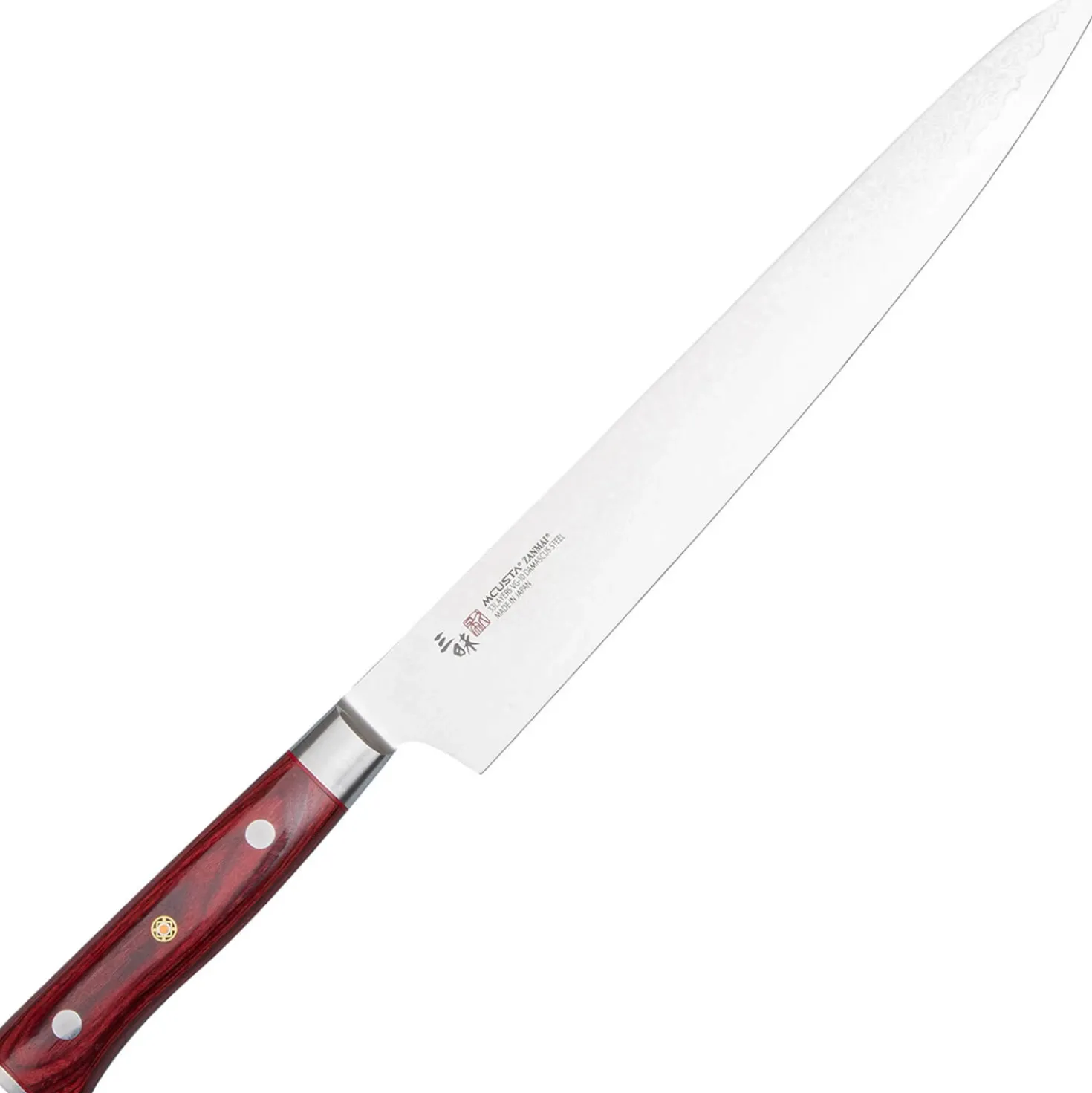 Mcusta Zanmai Classic Pro Red Sujihiki 27 cm