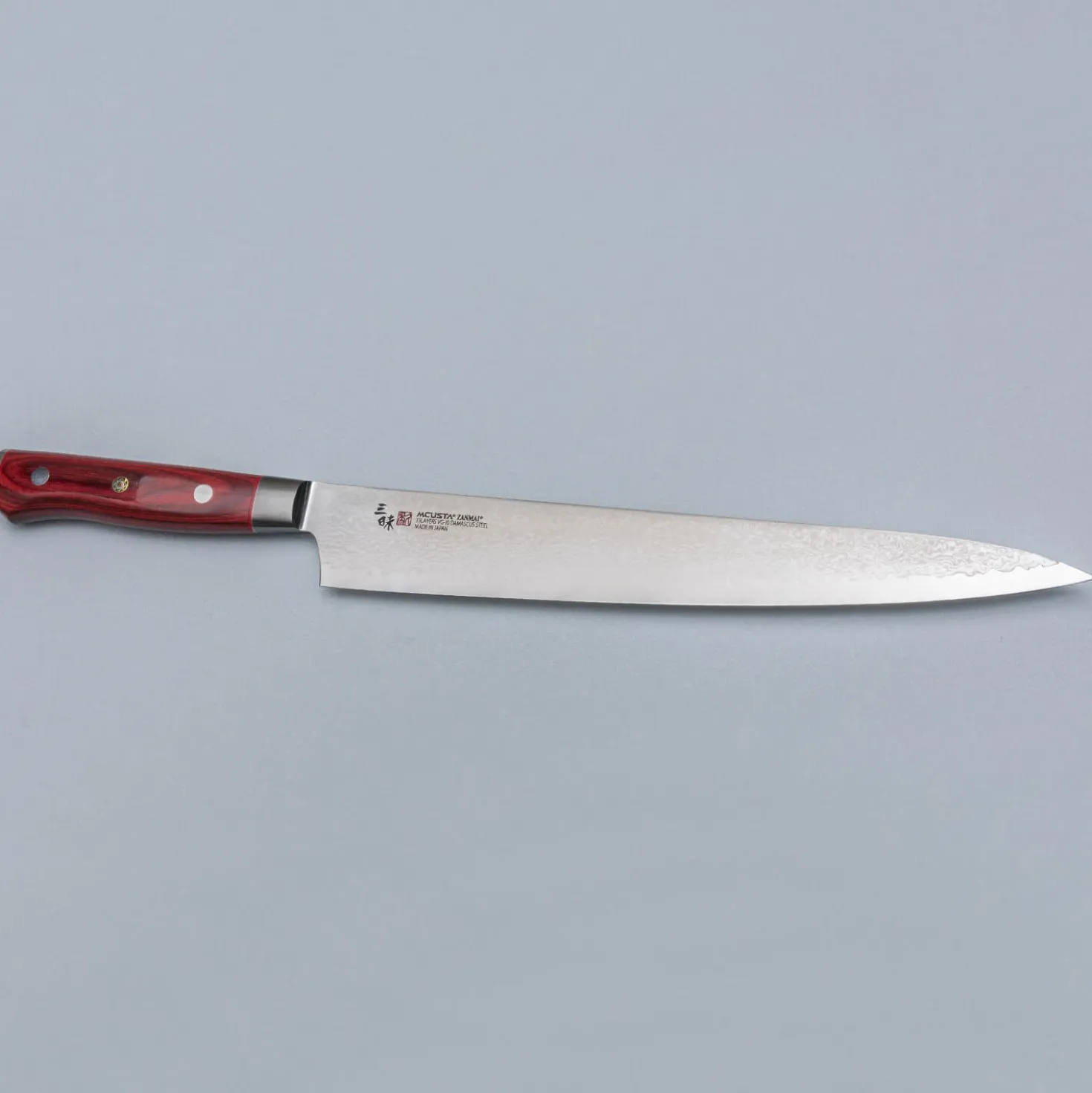 Mcusta Zanmai Classic Pro Red Sujihiki 27 cm