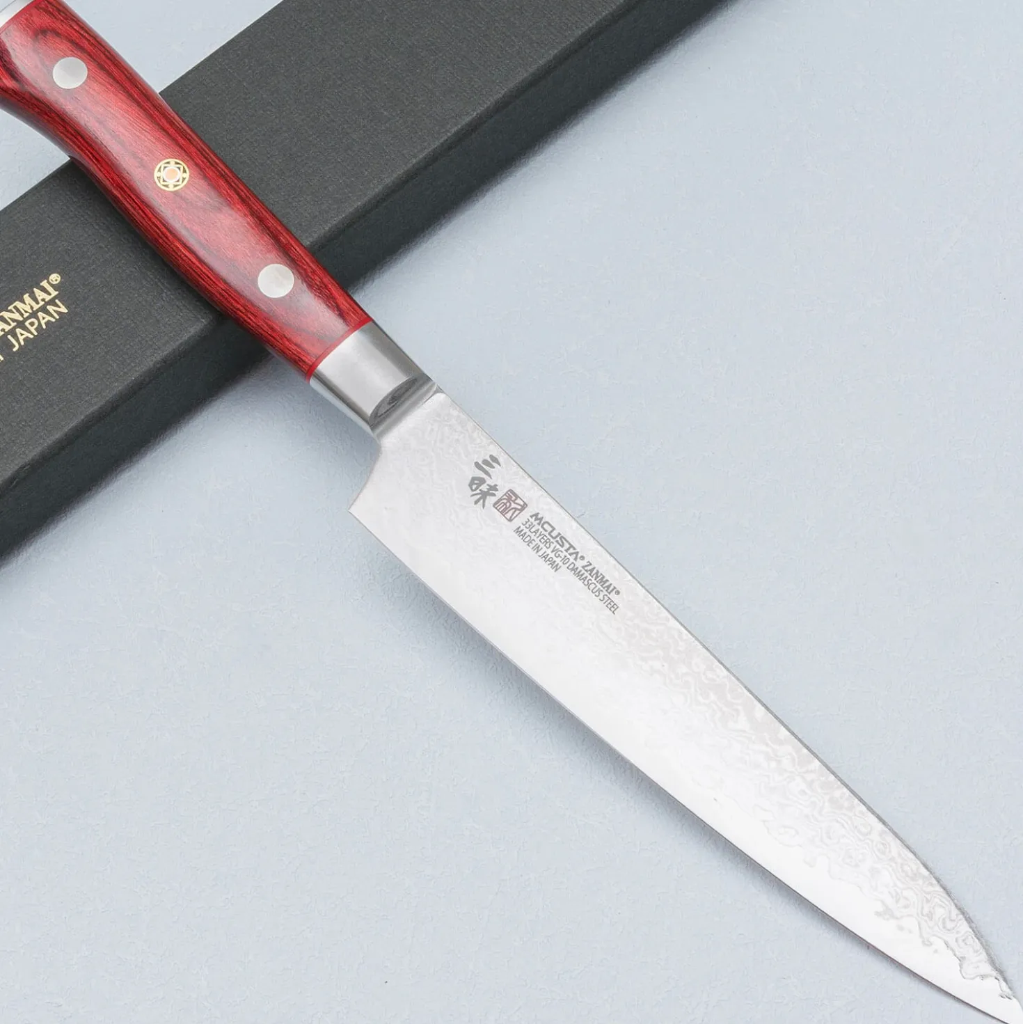 Mcusta Zanmai Classic Pro Red Petty 15 cm