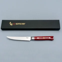 Mcusta Zanmai Classic Pro Red Steakmes 11.5 cm