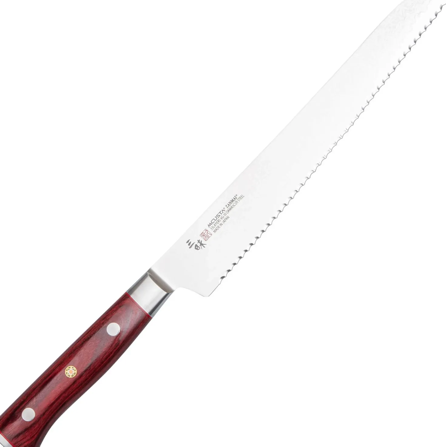 Mcusta Zanmai Classic Pro Red Broodmes 23 cm