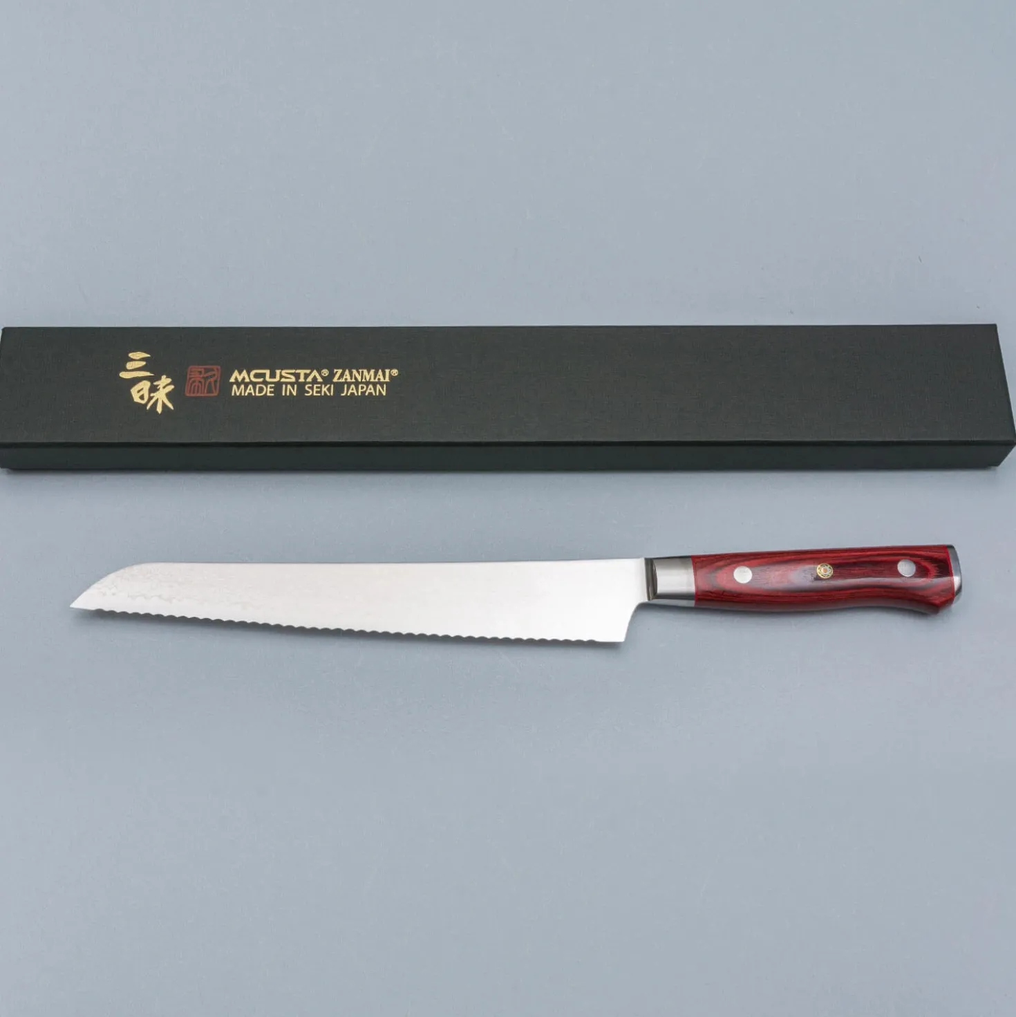 Mcusta Zanmai Classic Pro Red Broodmes 23 cm