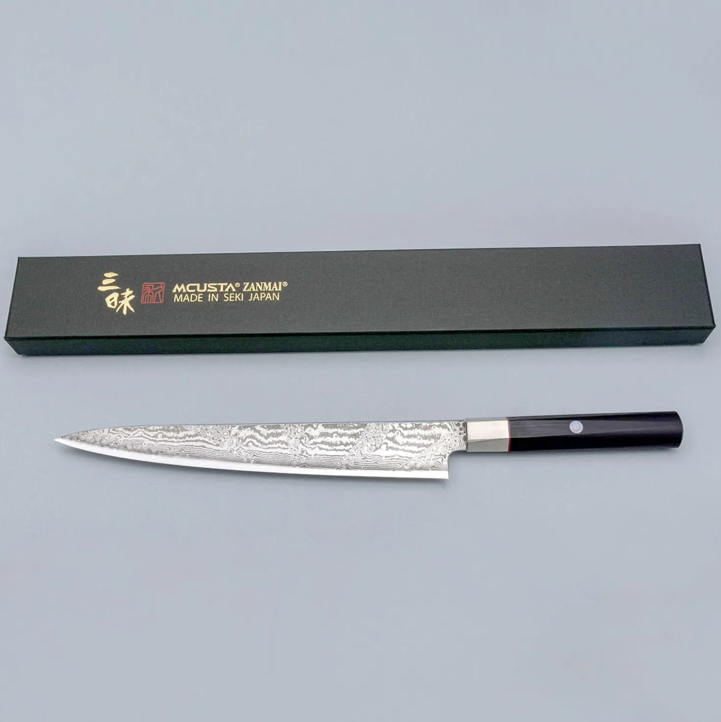 Mcusta Zanmai Hybrid Splash Sujihiki 24 cm