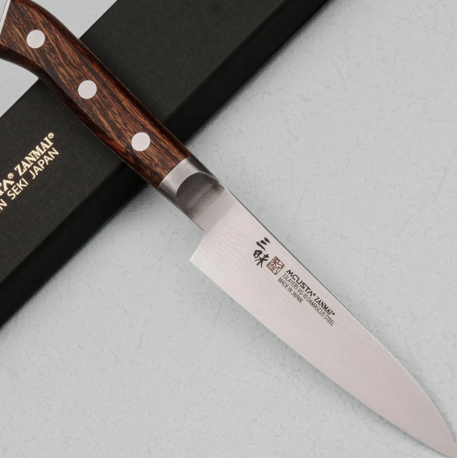 Mcusta Zanmai Premium Ironwood Petty 11 cm