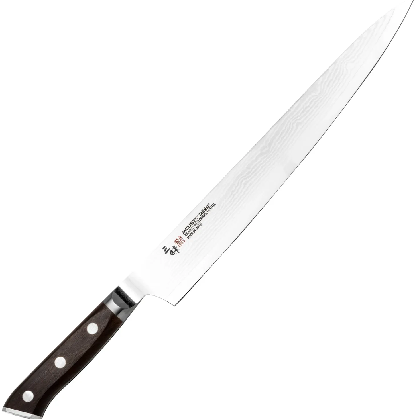 Mcusta Zanmai Premium Ironwood Sujihiki 27 cm