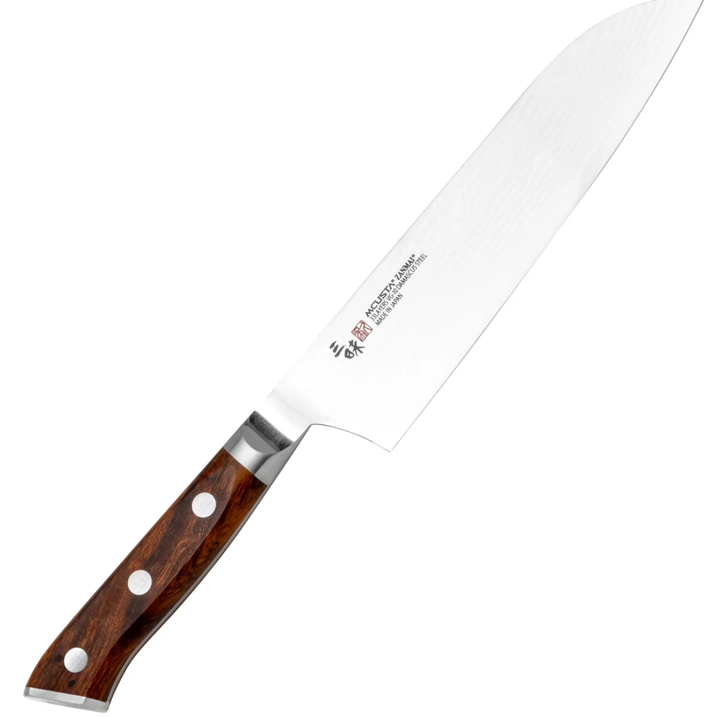 Mcusta Zanmai Premium Ironwood Santoku 18 cm