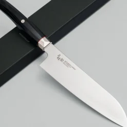 Mcusta Zanmai Revolution Black Santoku 18 cm