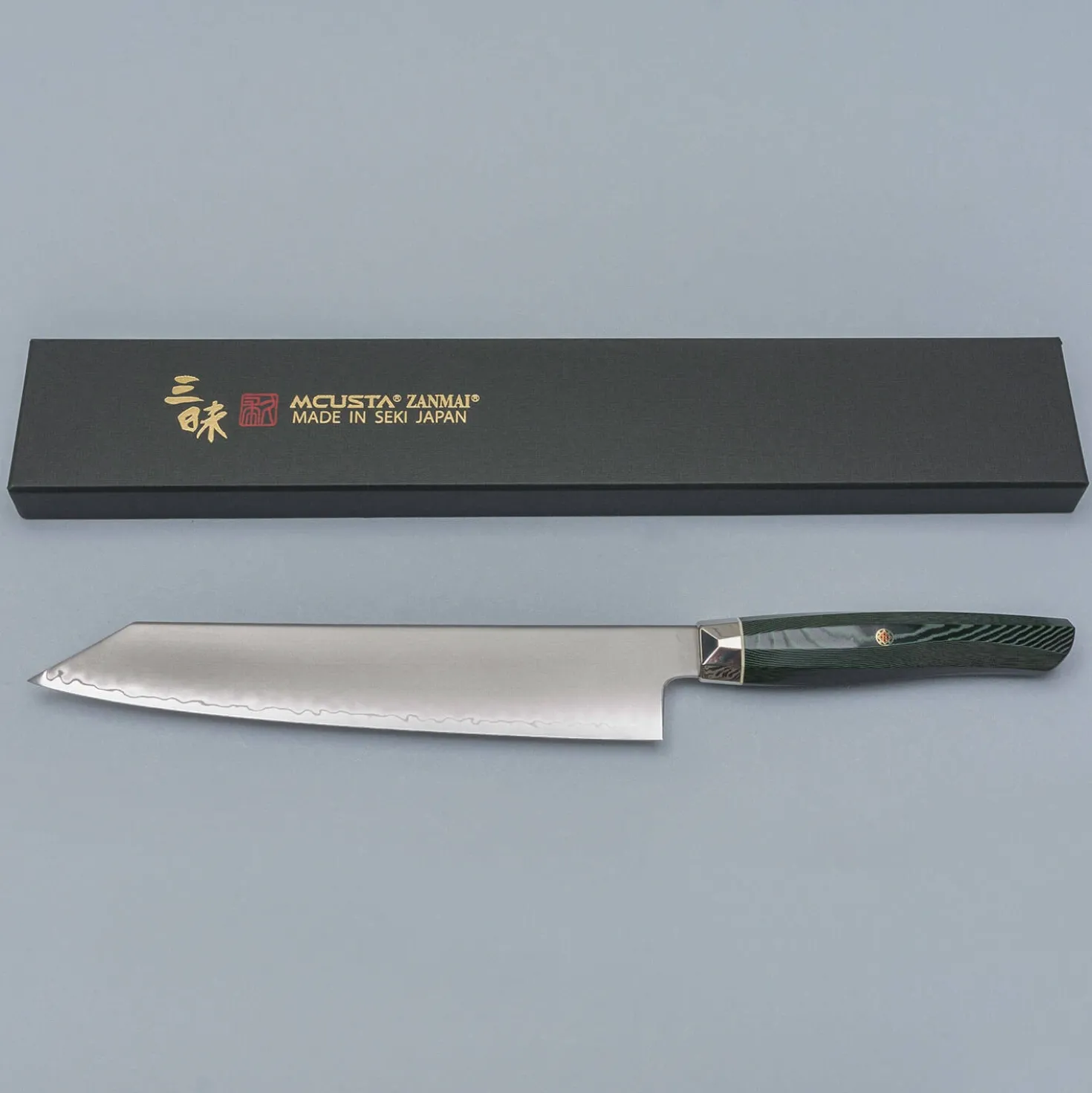 Mcusta Zanmai Revolution Green Kiritsuke 23 cm