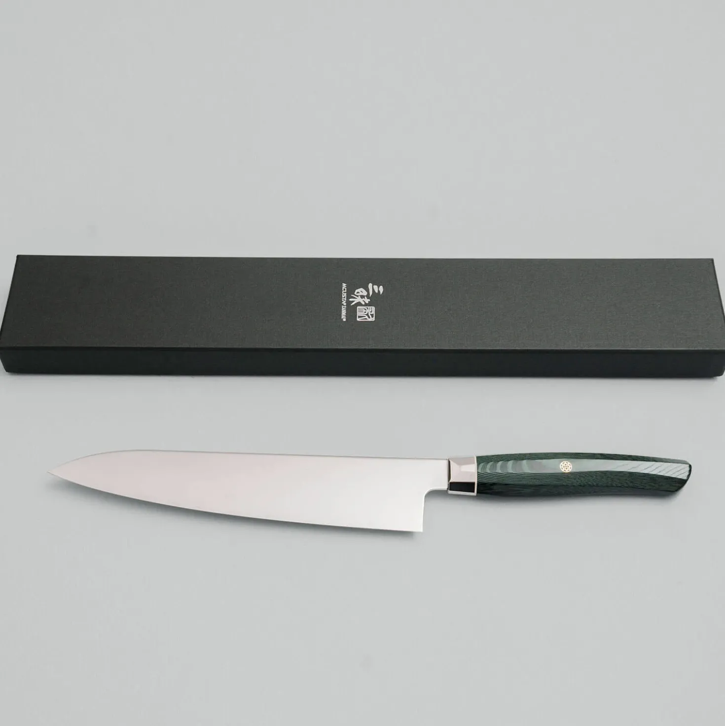 Mcusta Zanmai Revolution Green Gyuto 21 cm