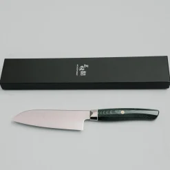 Mcusta Zanmai Revolution Green Santoku 15 cm