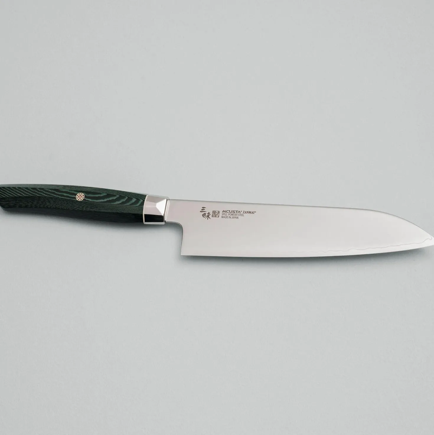 Mcusta Zanmai Revolution Green Santoku 18 cm