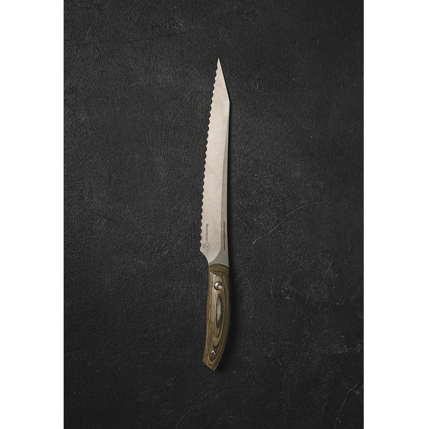 Messermeister Carbon Broodmes 23 cm