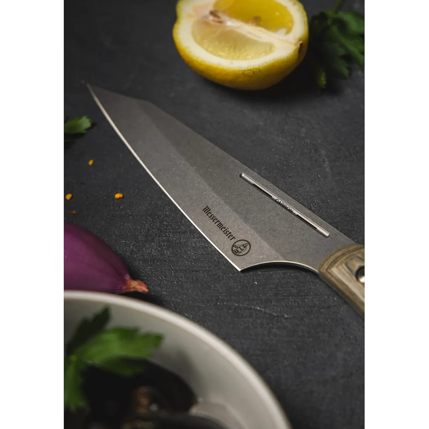 Messermeister Carbon Bunka Koksmes 16.5 cm