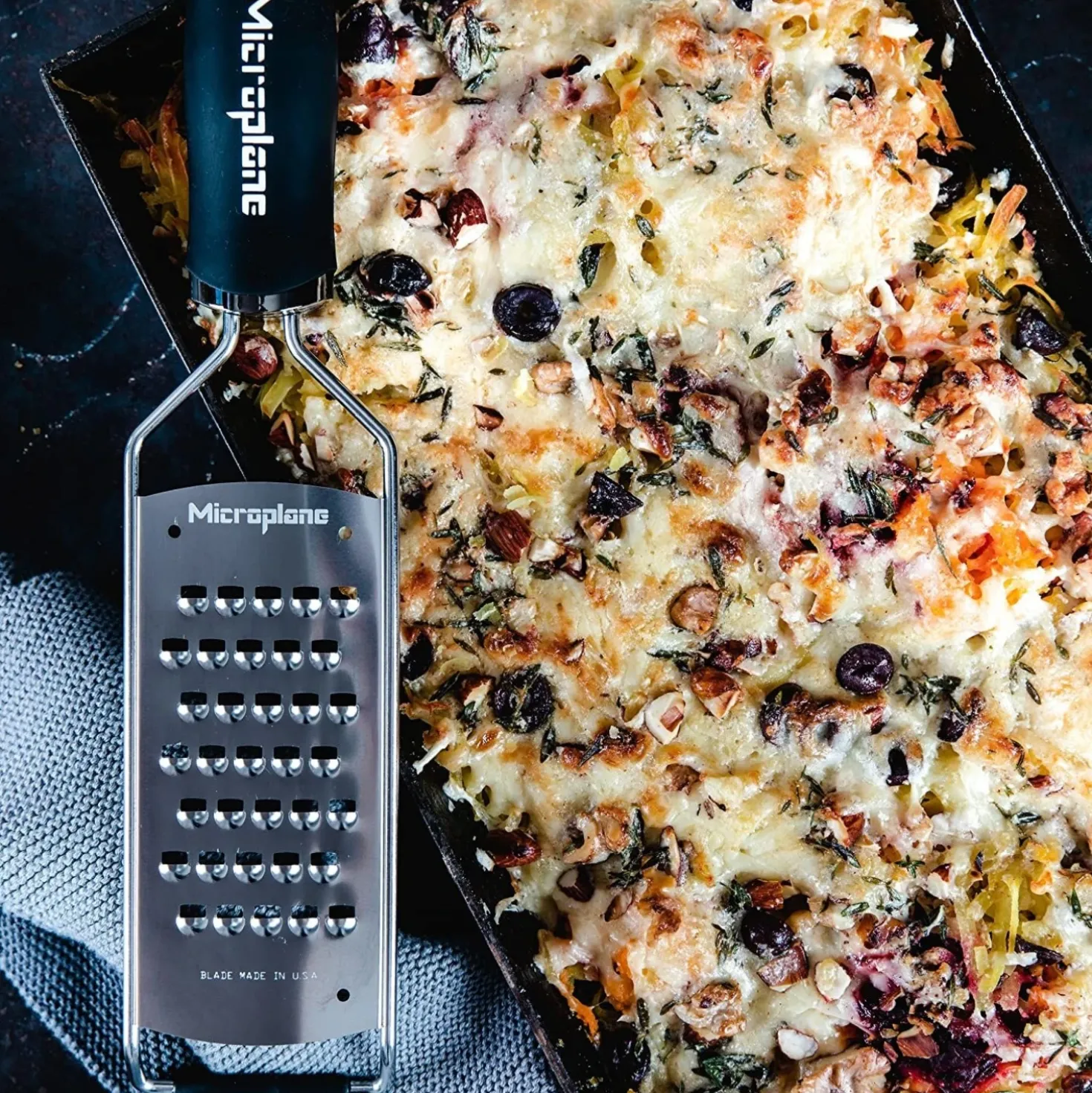 Microplane Gourmet Extra Grove Rasp Met Soft Touch