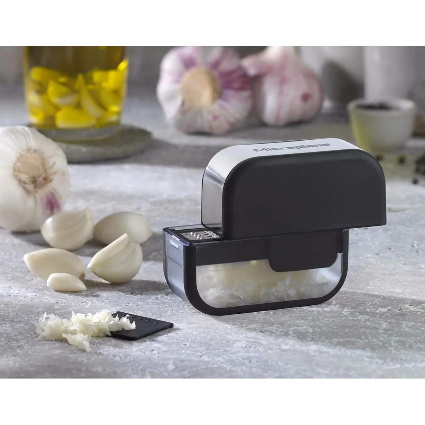 Microplane Knoflook Snijder