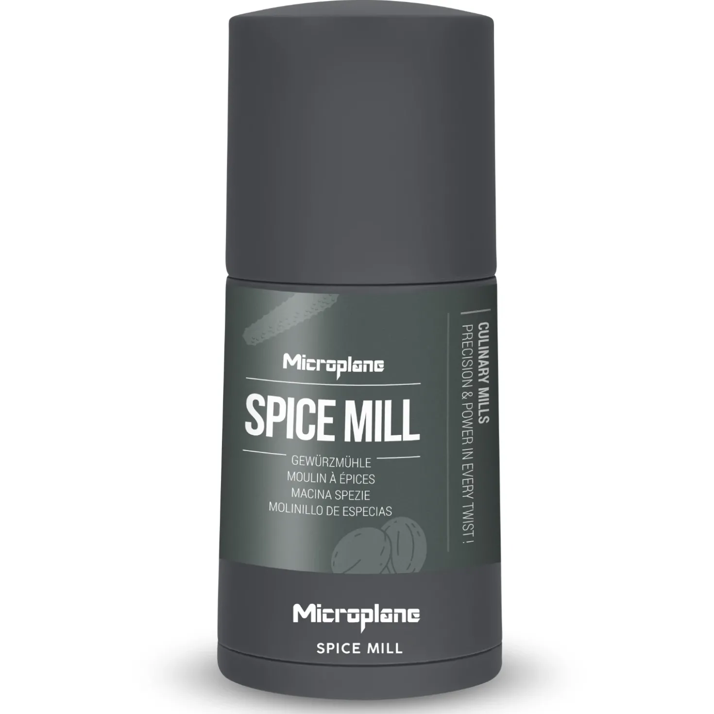 Microplane Kruidenmolen Dark Grey