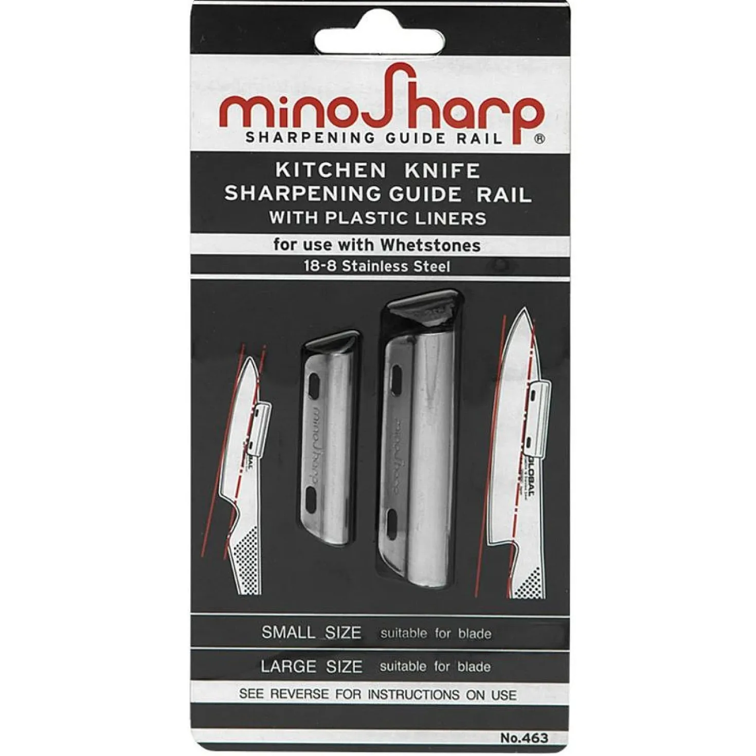 MinoSharp Wetsteen Mesbegeleiders 2 Stuks