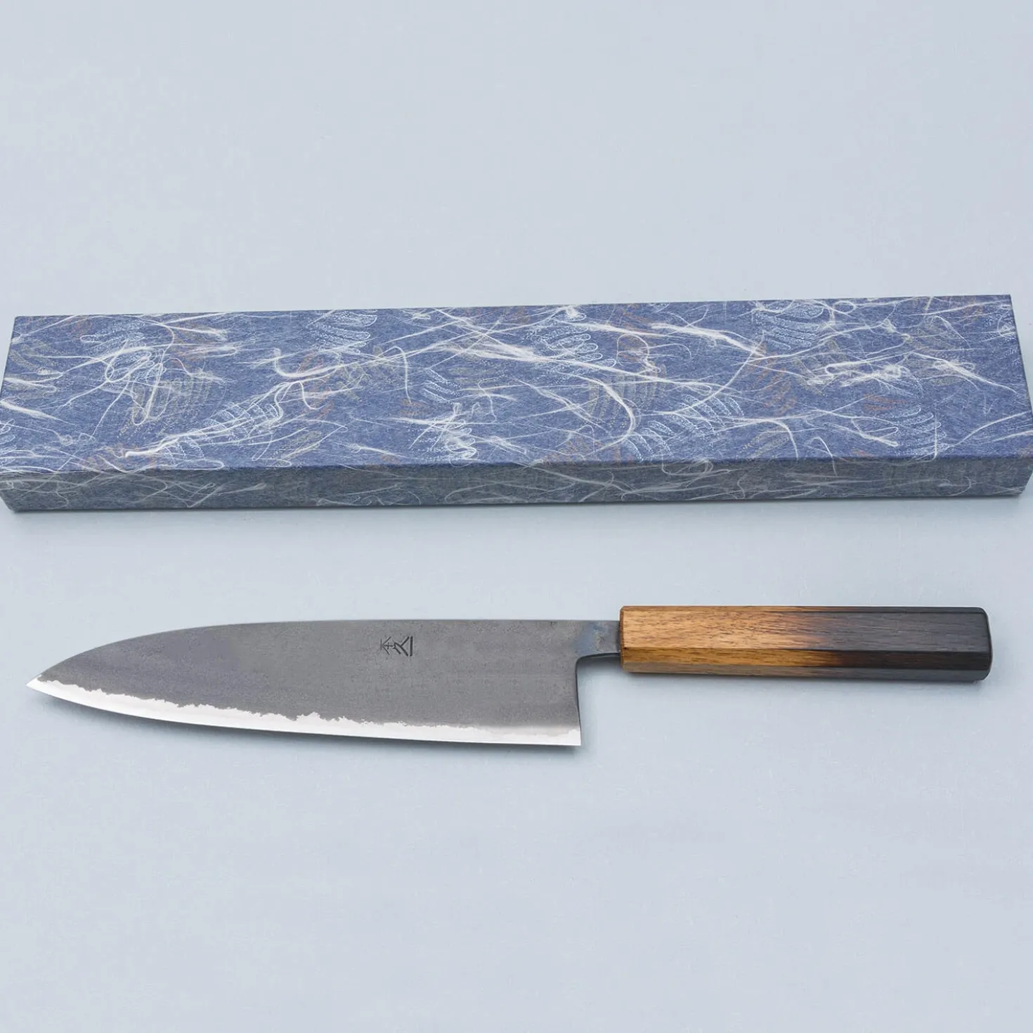 Motokyuuichi Aogami #2 Nashiji Gyuto 21 cm