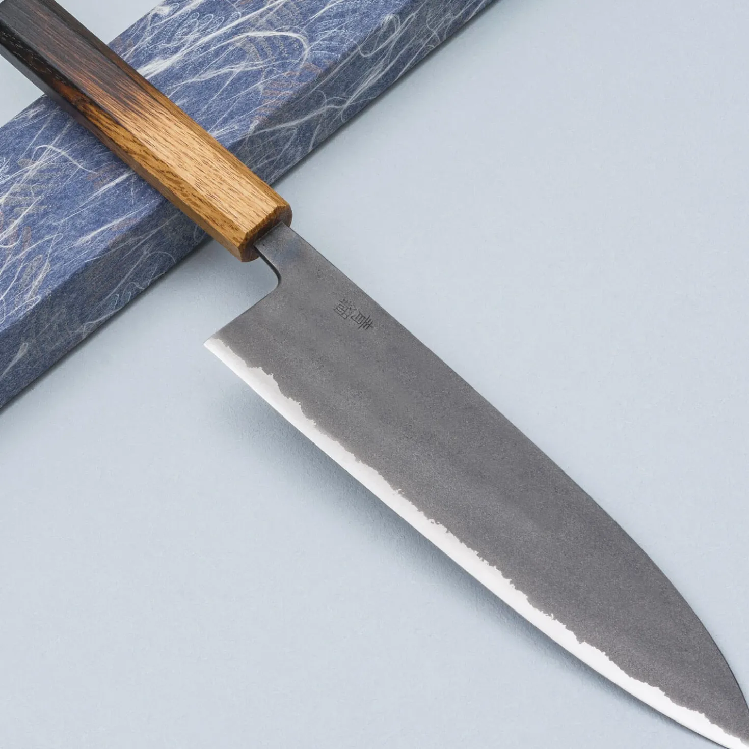 Motokyuuichi Aogami #2 Nashiji Gyuto 21 cm
