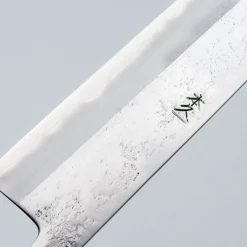 Motokyuuichi Aogami Super Nashiji Striped Bunka 21 cm