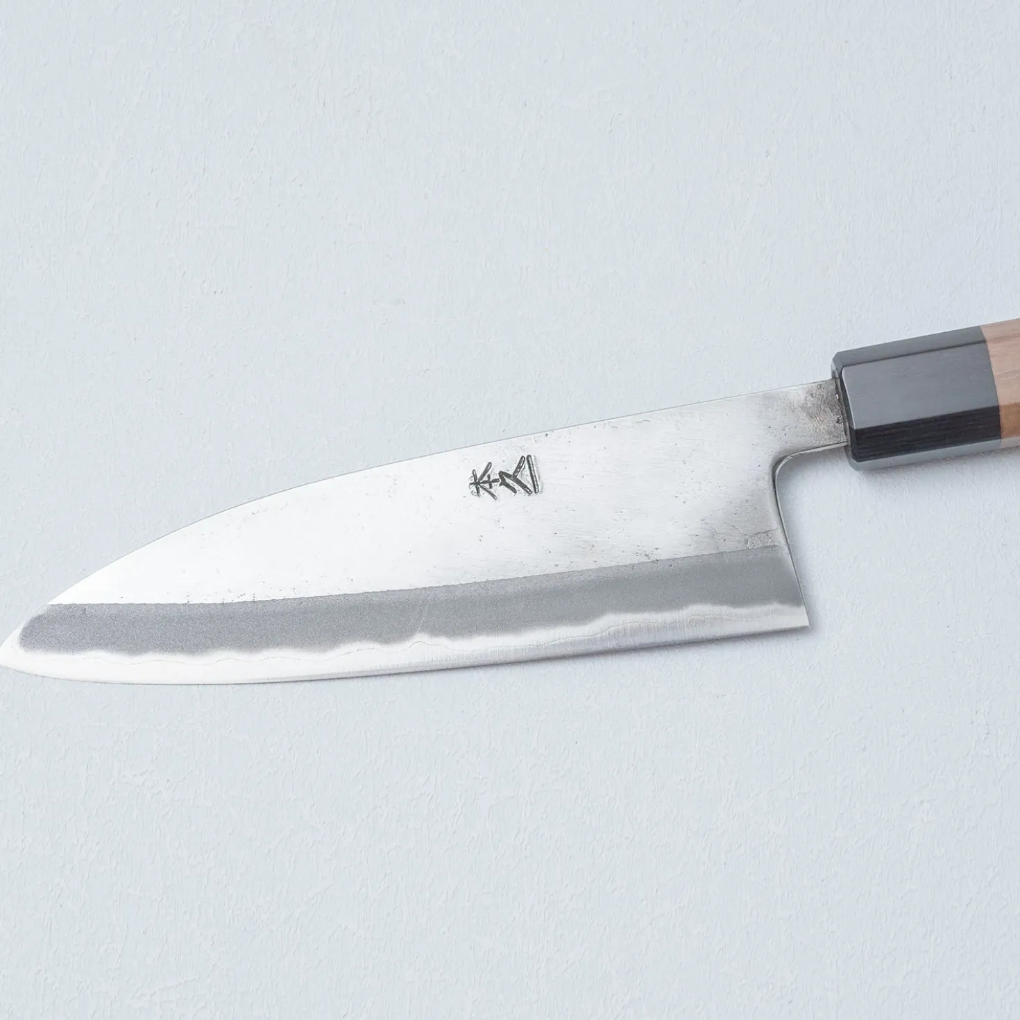 Motokyuuichi Aogami Super Nashiji Santoku 16.5 cm