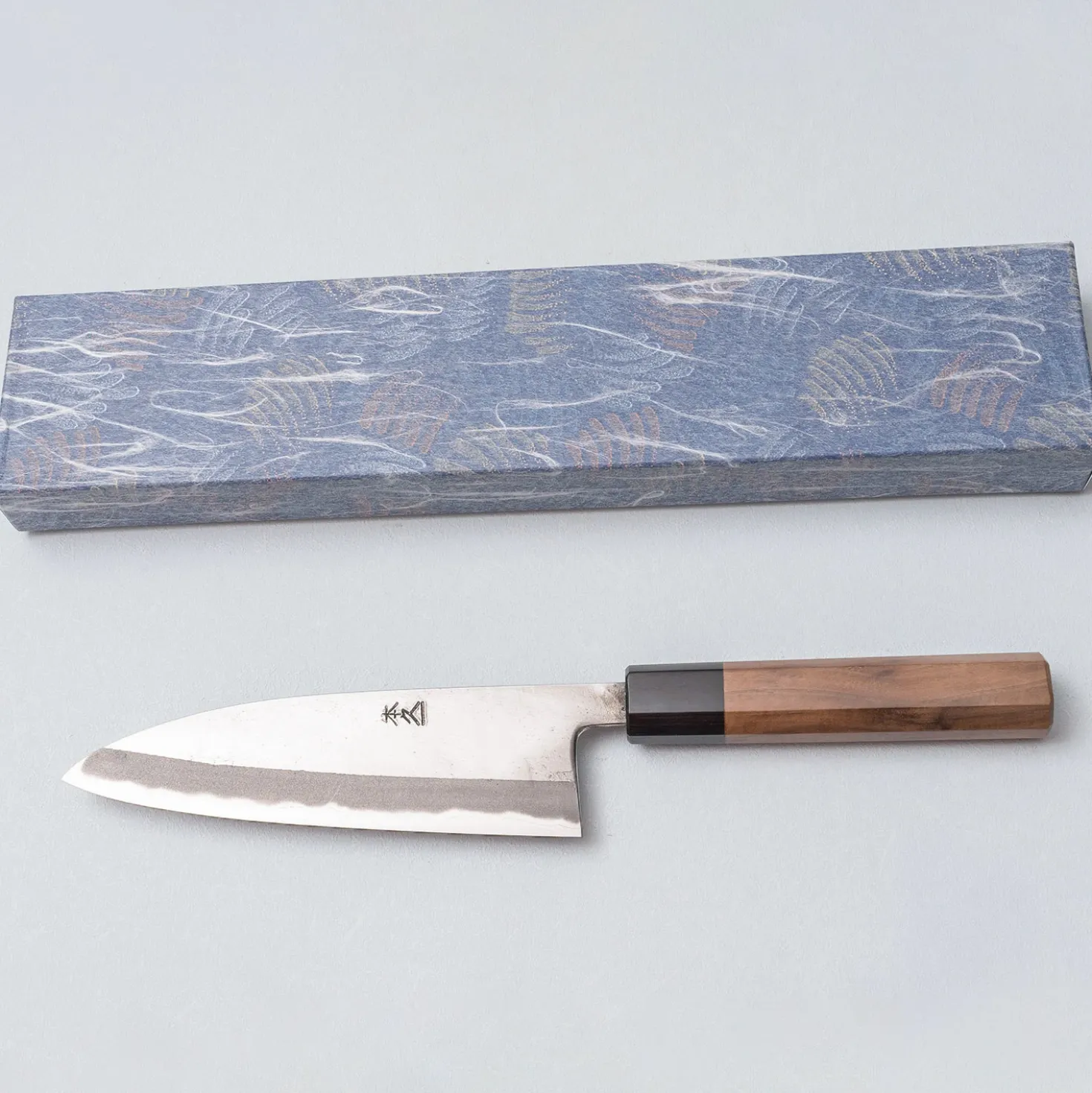 Motokyuuichi Aogami Super Nashiji Santoku 16.5 cm