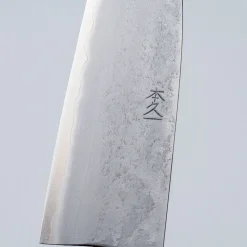 Motokyuuichi Ginsan Nashiji Santoku 16.5 cm