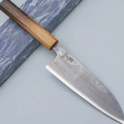 Motokyuuichi Ginsan Nashiji Santoku 16.5 cm