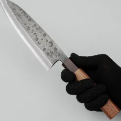 Motokyuuichi Shirogami #2 Kurouchi Tsuchime Gyuto 21 cm