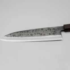 Motokyuuichi Shirogami #2 Kurouchi Tsuchime Gyuto 21 cm