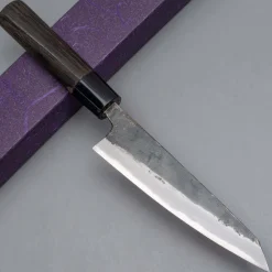 Motokyuuichi Shirogami #2 Kurouchi Honesuki 15 cm
