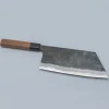 Motokyuuichi Shirogami #2 Kurouchi Chinese Kiritsuke 20 cm