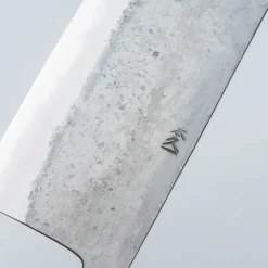 Motokyuuichi Shirogami #2 Kurouchi Chinese Kiritsuke 20 cm