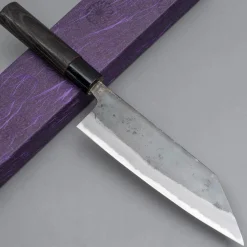 Motokyuuichi Shirogami #2 Kurouchi Bunka 18 cm