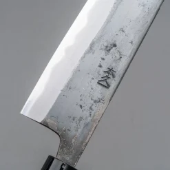 Motokyuuichi Shirogami #2 Kurouchi Bunka 18 cm